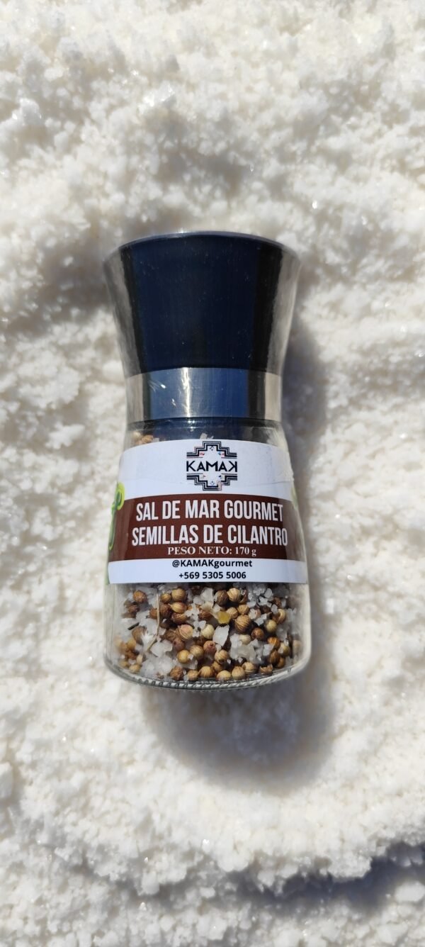 Sal de Mar Gourmet con Semillas de Cilantro 170 g