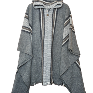 Poncho FULL Oveja Gris