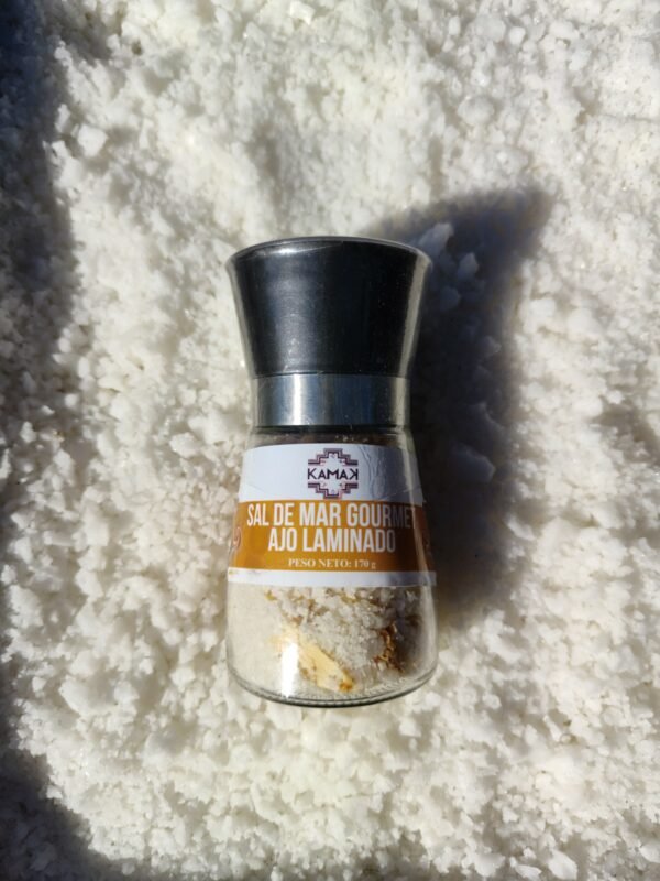 Sal de Mar Gourmet con Ajo Laminado 170 g