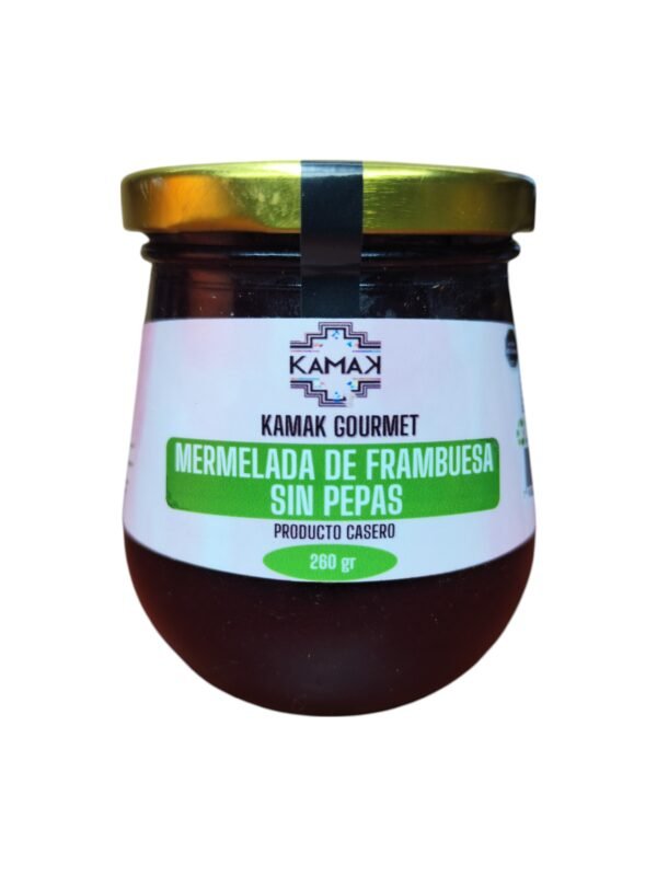 mermelada de frambuesa sin pepas Mermelada de Frambuesa sin Pepas 260g 100% Artesanal