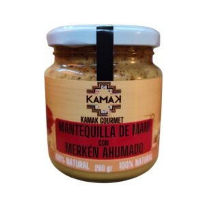 Mantequilla de Maní con Merkén Ahumado100% Natural 260 g